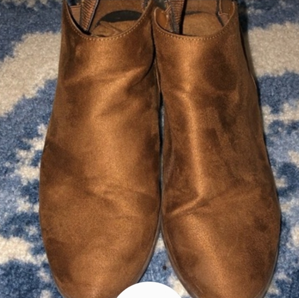 Brown American eagle booties from Payless